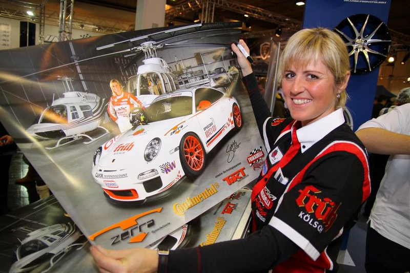 (Did I mention I have a girlcrush? Because I-I...I also race a Porsche, and hello? Hi. Hiiiiii.)
